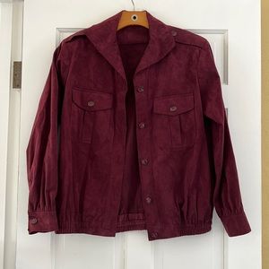 Vintage ultra suede jacket